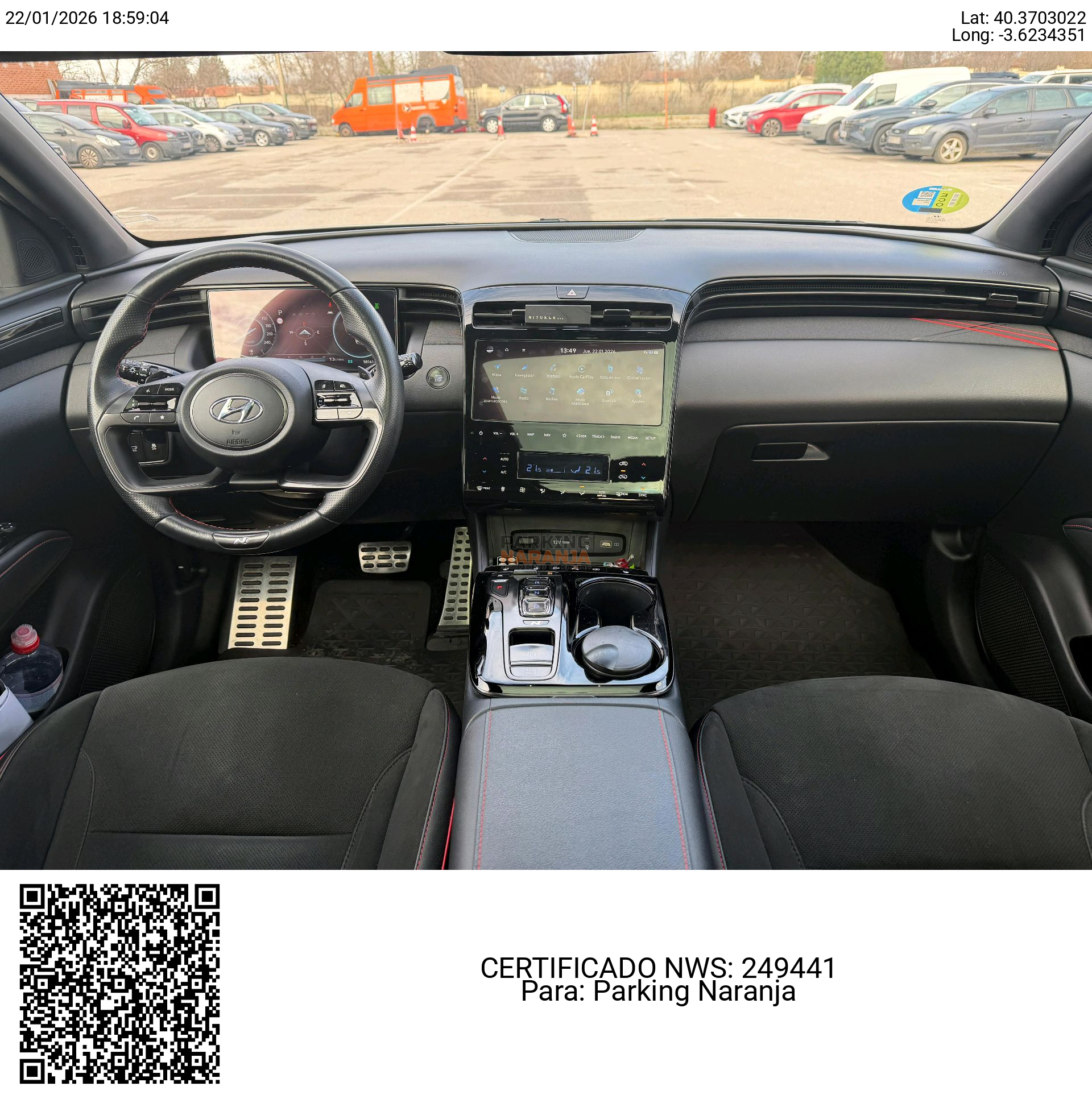 Maletero del vehículo